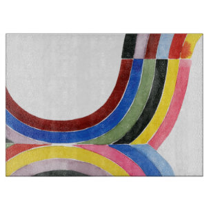 Deconstructed Rainbow - Vertical Cutting Board