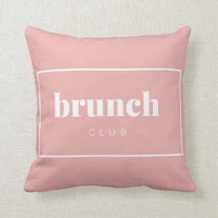 Decor Brunch Club Pillow