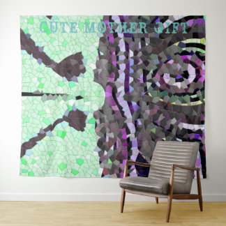 DECOR_Room_CUTE MOTHER GIFT_SAGE_RMDESIGNFLO55 Tapestry