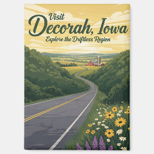 Decorah Iowa Travel Magnet