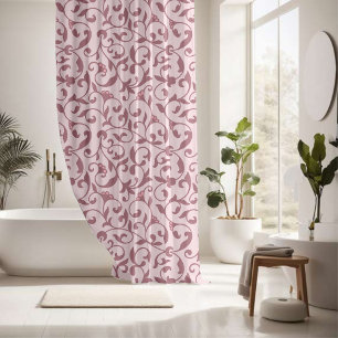 Decorate your bathroom by Vibrant Floral Design Shower Curtain