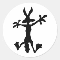 Decorate your truck with this coyote outline