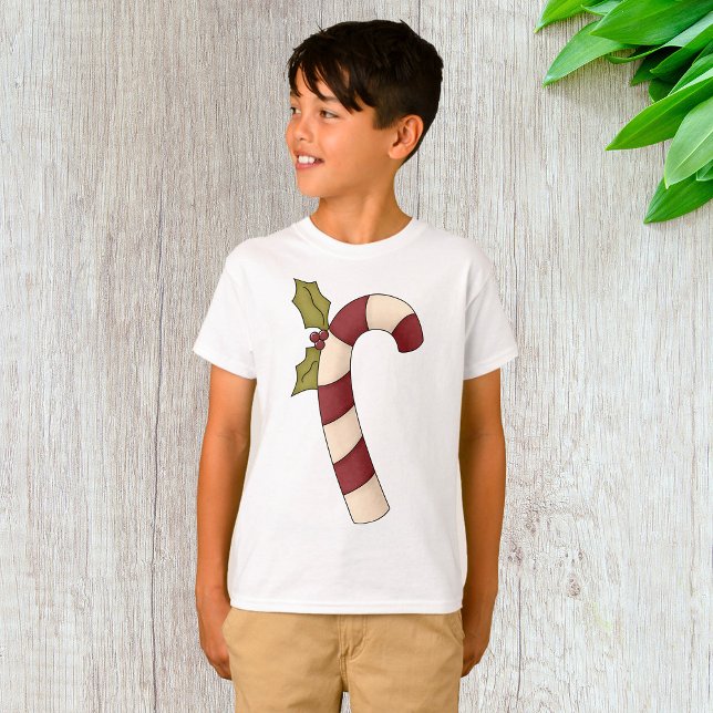 Decorated Candy Cane Christmas Sweet T-Shirt (Creator Uploaded)
