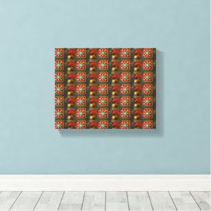 Decorated Canvas Print