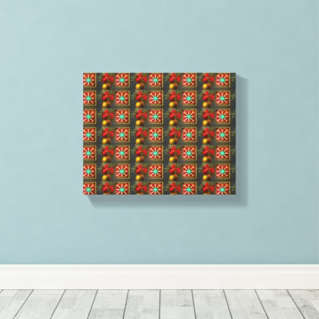 Decorated Canvas Print (Insitu(Wood Floor))