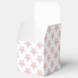 Decorated Christmas Gift Box, Holiday wrapping Favour Box