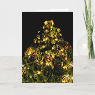 Decorated Christmas Tree Card