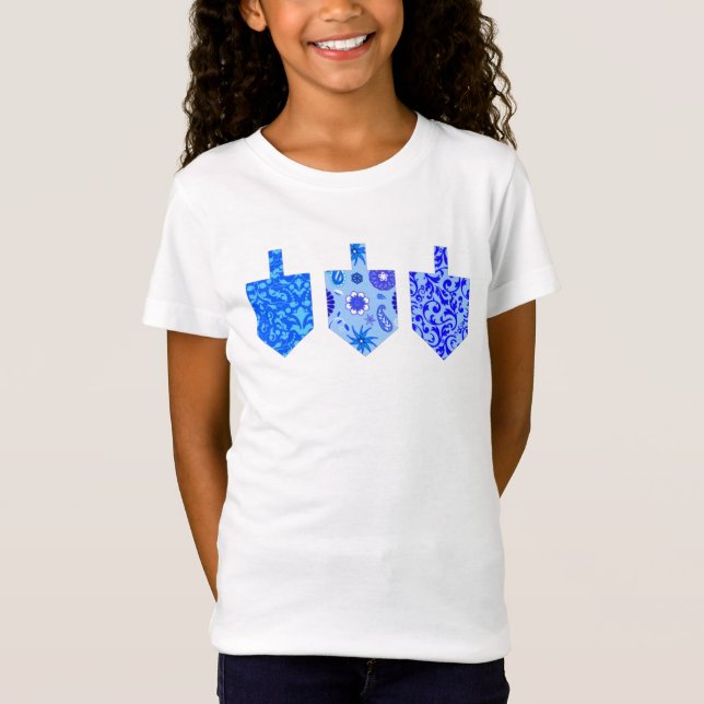 Decorated Dreidels T-Shirt (Front)