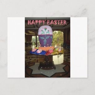 Decorated Easter Egg Art Print Holiday Postcard