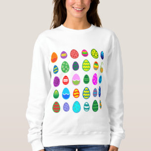 Decorated Easter Eggs Sweatshirt