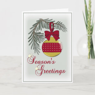 Decorated Evergreen V3 - GBSBGRN Holiday Card