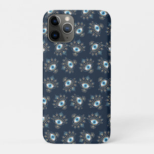 Decorated Greek Evil Eye Turkish Protection Symbol Case-Mate iPhone Case