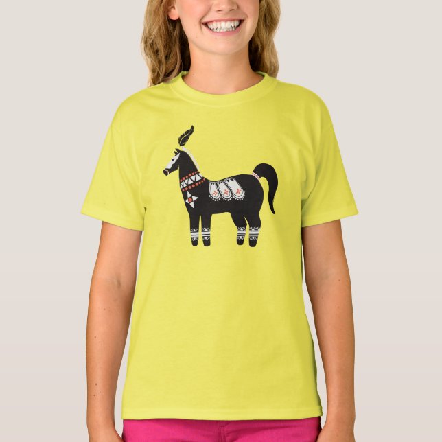 Decorated Horse T-Shirt (Front)