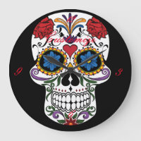 Decorated Human Skull Art Thunder_Cove