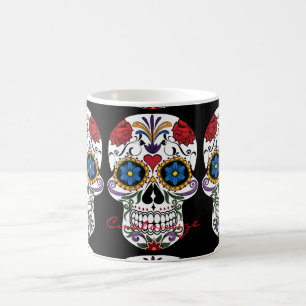 Decorated Human Skulls Art Thunder_Cove Coffee Mug