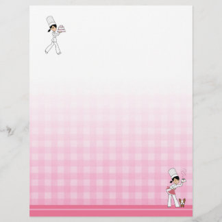 Decorated Letterhead for Recipe Binders #2