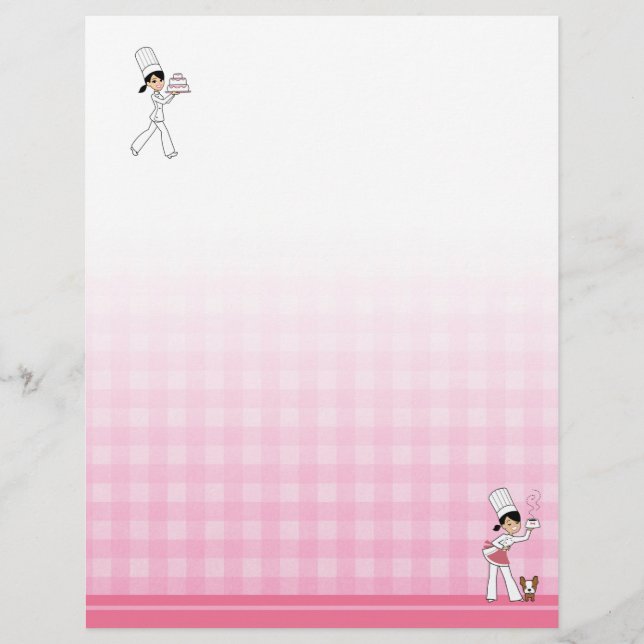 Decorated Letterhead for Recipe Binders #2 (Front)