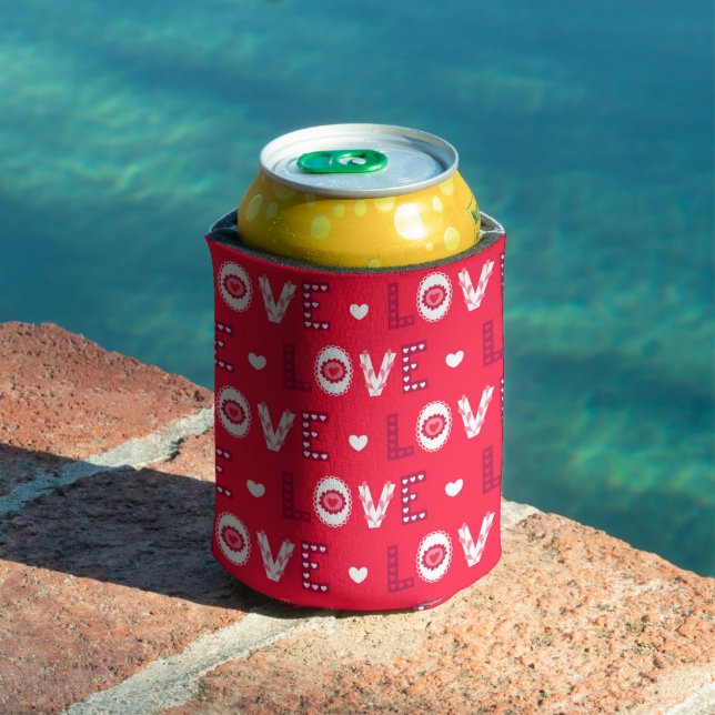 Decorated Letters Can Cooler (In Situ Pool)