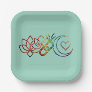 Decorated Paper Plate