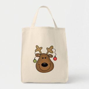 Decorated Reindeer Tote Bag
