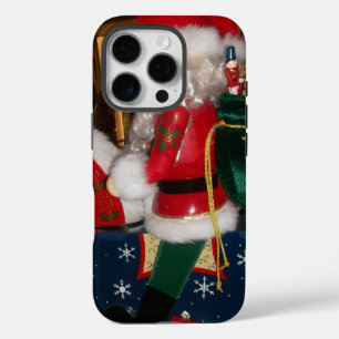 Decorated Santa Claus Intricate Holiday Art Prin iPhone 16 Pro Case