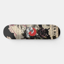 decorated skateboard with better style ;)