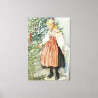 Decorating the Christmas Tree - Carl Larsson