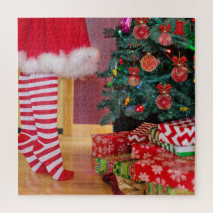 Decorating the Christmas Tree Jigsaw Puzzle