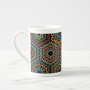 decoration bone china mug