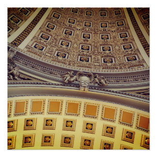 Decoration. The Library of Congress. USA Poster
