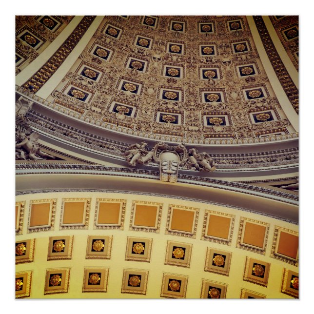 Decoration. The Library of Congress. USA Poster (Front)