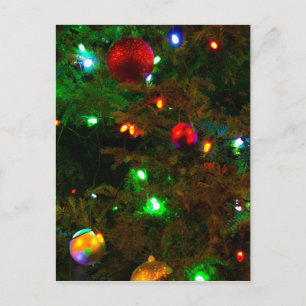 Decorations Glow Postcard