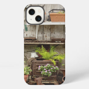 Decorations on wooden fence, Catalina Island, iPhone 13 Case