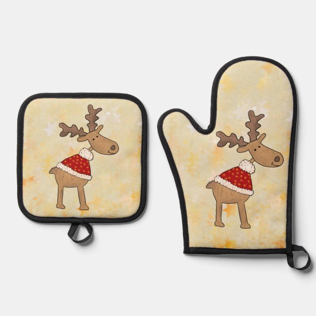 Decorations Oven Mitt & Pot Holder Set (Front)