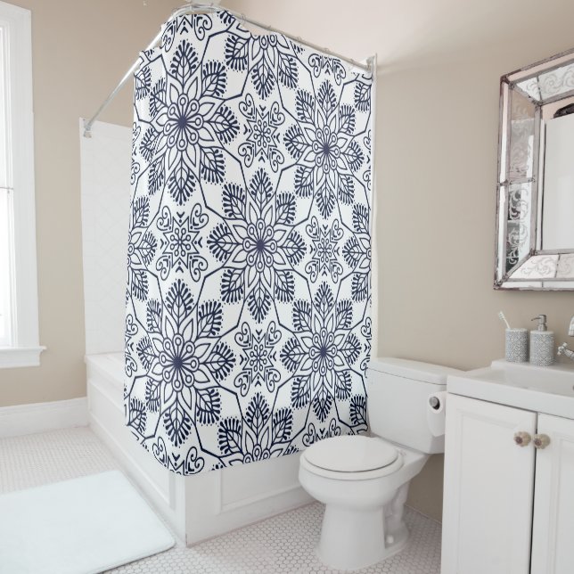 Decorations Shower Curtain (In Situ)
