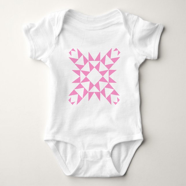 Decorative 01 - Pink Baby Bodysuit (Front)