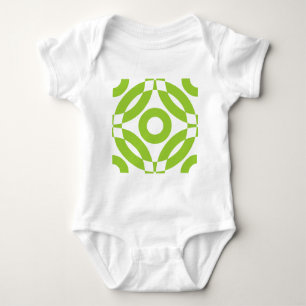 Decorative 02 - Martian Green Baby Bodysuit