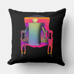 Decorative Abstract Chair Design Cushion