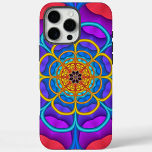 Decorative abstract Flower shape iPhone 16 Pro Max Case