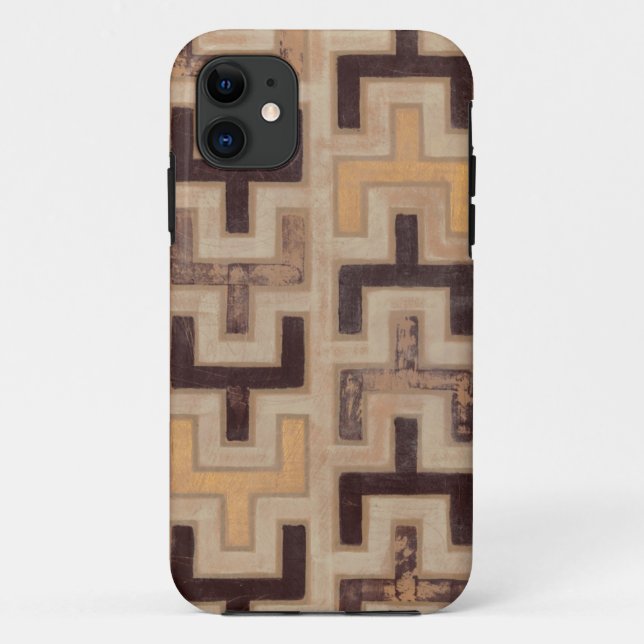 Decorative African Mudcloth Pattern Case-Mate iPhone Case (Back)