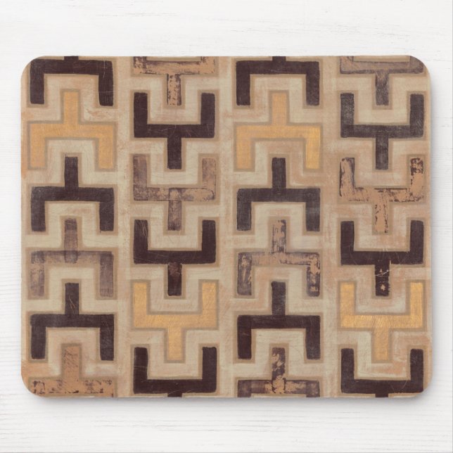 Decorative African Mudcloth Pattern Mouse Pad (Front)