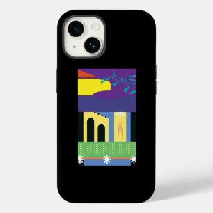 Decorative and Bold Maximalist Design for Artists iPhone 14 Case