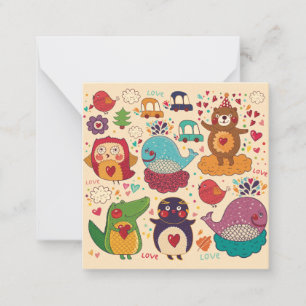Decorative Animals Card