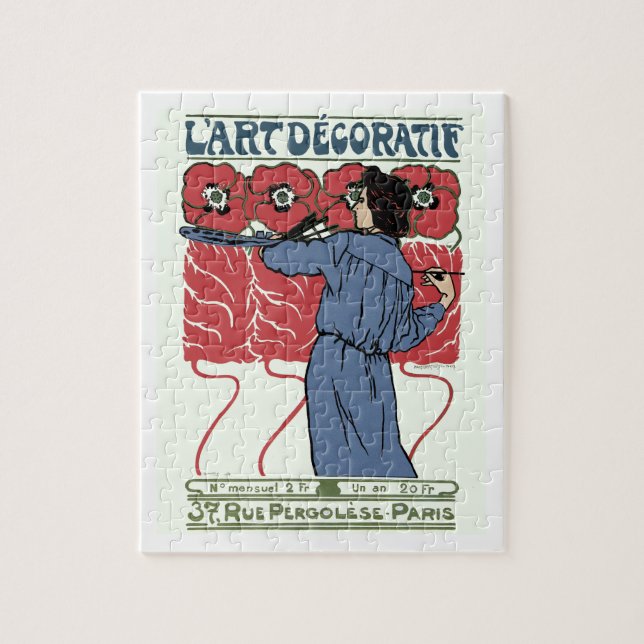 Decorative Art Jigsaw Puzzle (Vertical)