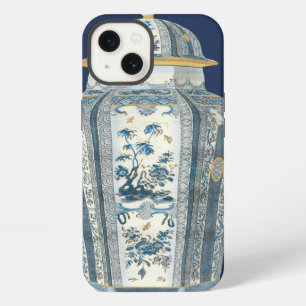 Decorative Asian Urn in Blue & White iPhone 13 Case