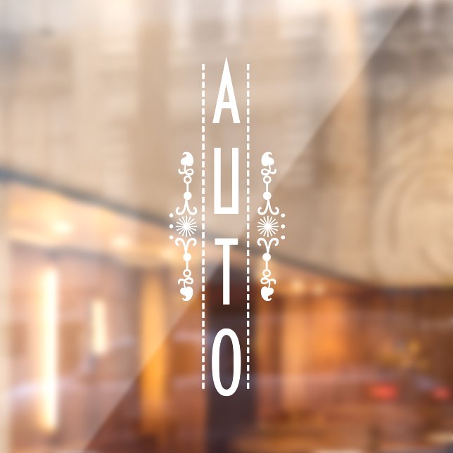 Decorative Automatic Door Sign, (Sheet 2)