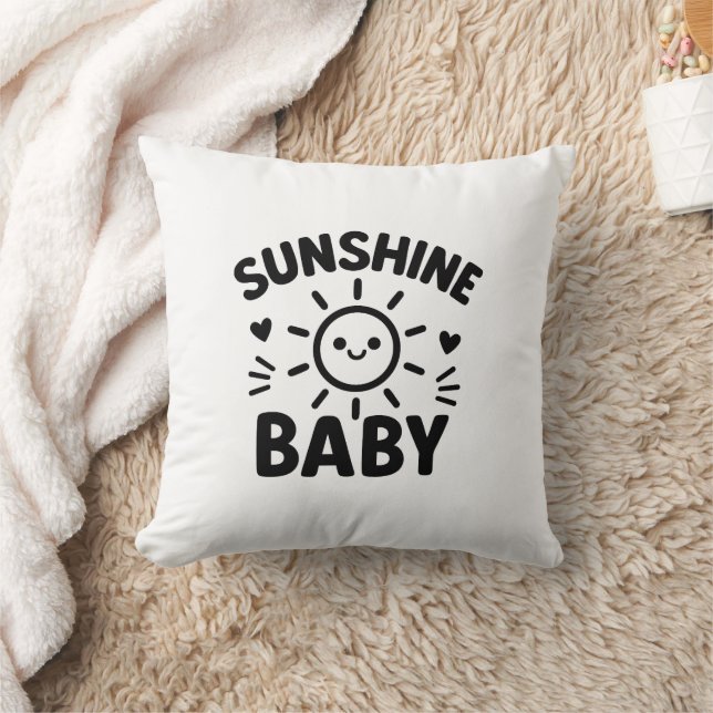 Decorative baby sunshine cushion (Blanket)