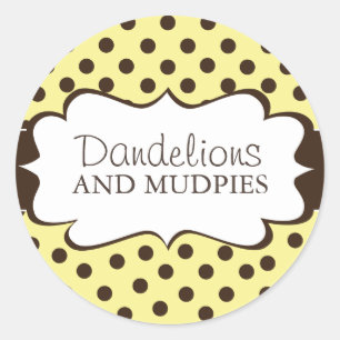 Decorative Bakery Stickers