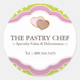 Decorative Bakery Stickers