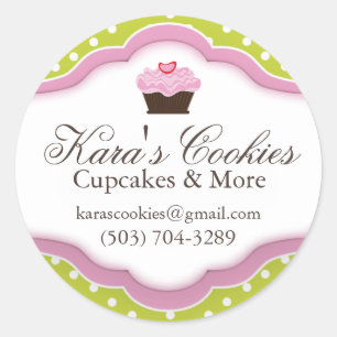 Decorative Bakery Stickers